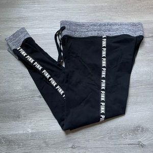 Victoria’s Secret PINK Logo Joggers Small